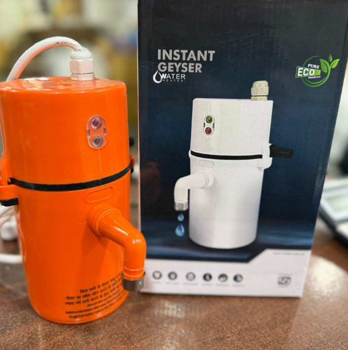 Portable instant electric water geyser (heater)